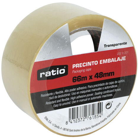 PRECINTO EMBALAJE RATIO TRANSPARENTE
