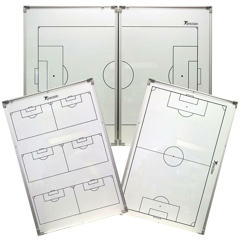 Double-Sided Folding Soccer Tactics Board 90x120cm - Multi - Precision