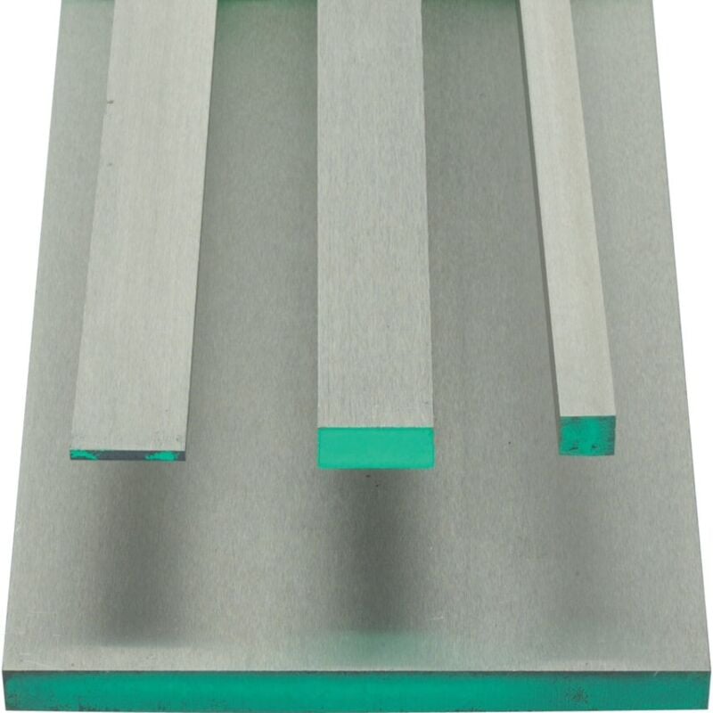 1mm x 15mm x 500mm Ground Flat Stock Gauge Plate - 01 Tool Steel - Indexa