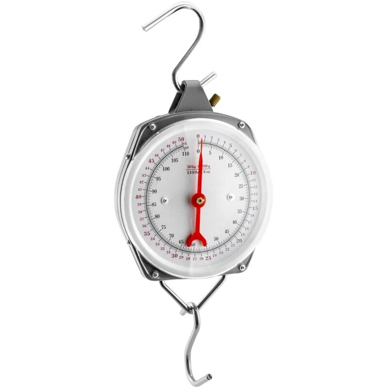 Sunxury - Precision Hanging Scale, 110lbs / 50kg Capacity, Dual Unit, Heavy Duty