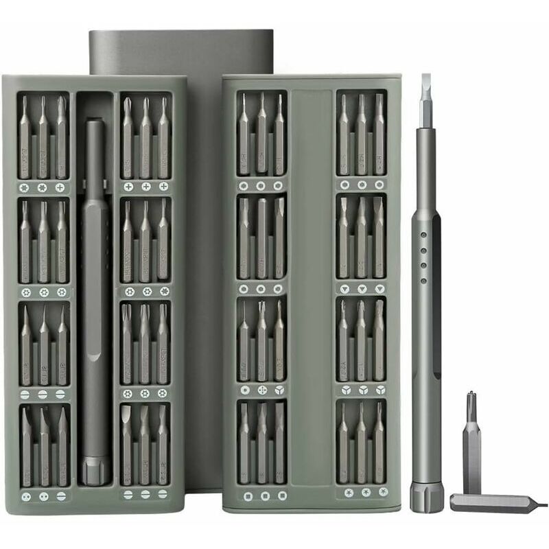 Precision iphone screwdriver ， 48pcs Mini steel cell phone repair screwdriver kit for S2 tool, cell phone model, camera, computer