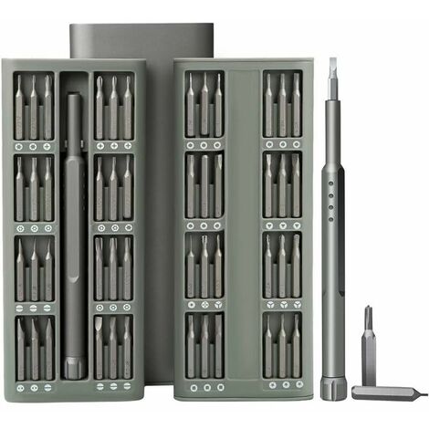 Precision iphone screwdriver ， 48pcs Mini steel cell phone repair screwdriver kit for S2 tool, cell phone model, camera, computer