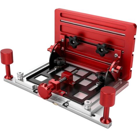 Precision milling table saw carriage with adjustable angle, copying carriage, milling table attachment for miter and angle cuts
