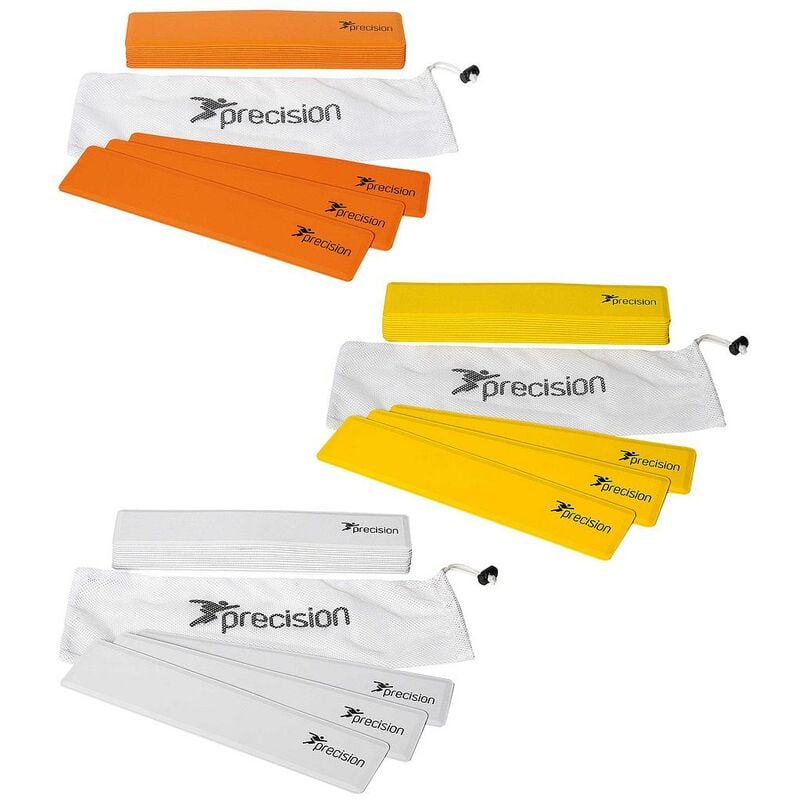 Precision - Rectangular Rubber Markers (Set of 15) Orange - Orange