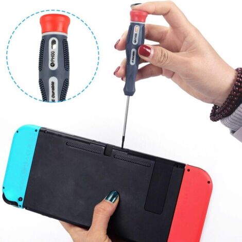 Précision Tournevis de précision Kit d'outils de réparation Compatible pour Switch Joy Con Controller