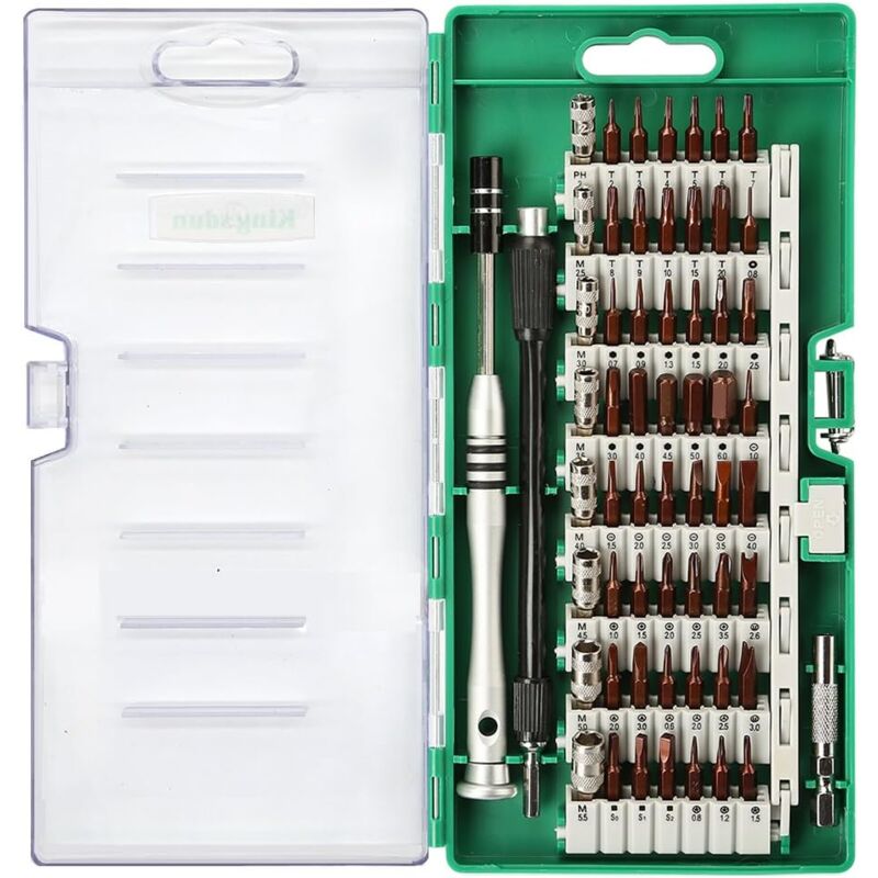 Precision Tournevis Définit kit de Outil Professionnel de réparation complet pour iPhone, MacBook et d'autres appareils électroniques, KS-6100