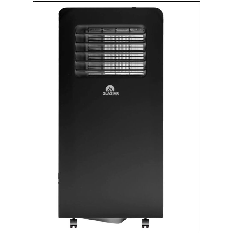 Glaziar - predator Climatiseur mobile S25 plus - 2100W et 7000BTU - kit fenêtre - Noir