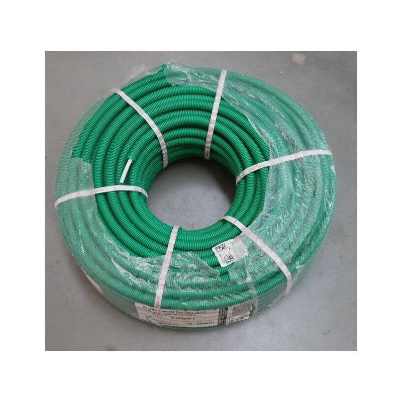 Legrand - Gaine icta préfilée verte ø 20mm (bobine de 100m) câble Grade 3 tv+sat 4 paires catégories 6F et 6FTP Chronofil