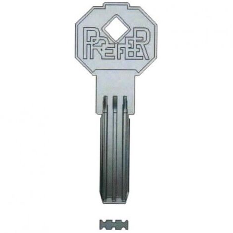 PREFER CHIAVE GREZZA P/SERRATURA S211/711/810 5 PZ