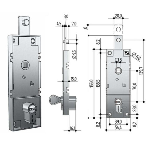 Prefer W5A1.082B Basc S/Lev Cil Sag Punz - Alta Qualità e Precisione