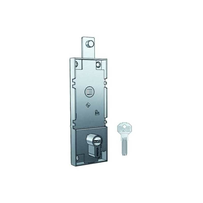 Privilégiez les serrures pour portes basculantes avec cylindre de sécurité à coulisse W.561.0820