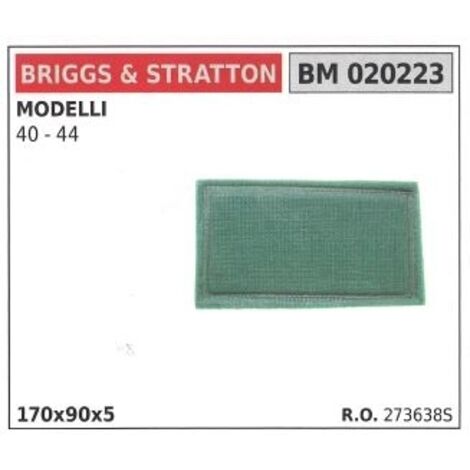 Préfiltre à air BRIGGS&STRATTON pour tondeuse à gazon 40 44