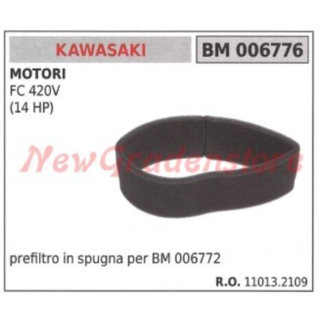 Préfiltre à air en éponge KAWASAKI moteur FC 400 401 420V (14 CV) 006776