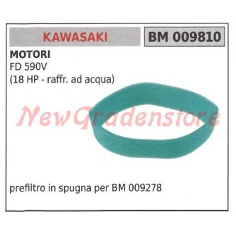 Préfiltre à air en éponge KAWASAKI moteur FD 590V (18 CV refroidi par eau) 009810