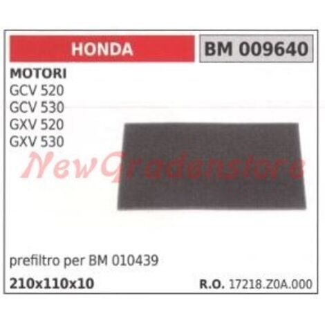 Préfiltre à air HONDA moteurs GCV 520 530 GXV 520 530 009640