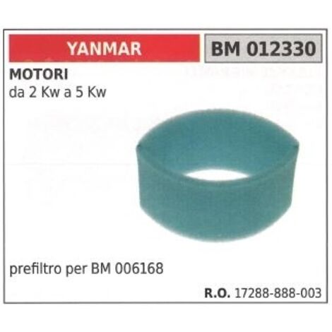 Préfiltre à air YANMAR pour moteur 2 Kw à 5 Kw 012330