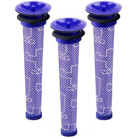 Préfiltre dyson dc62 v6 v7 v8, Filtre Dyson V6,Aspirateur，Accessoires Rechange Filtre Pré Moteur-aspirateur dyson