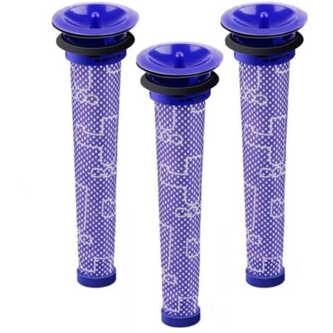 Préfiltre dyson dc62 v6 v7 v8, Filtre Dyson V6,Aspirateur，Accessoires Rechange Filtre Pré Moteur-aspirateur dyson