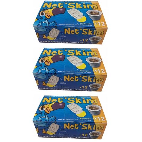 Préfiltre jetable pour skimmer piscine jusqu’à Ø 24 cm – Lot de 36 pièces – Meilleure filtration et entretien simplifié – Jardiboutique