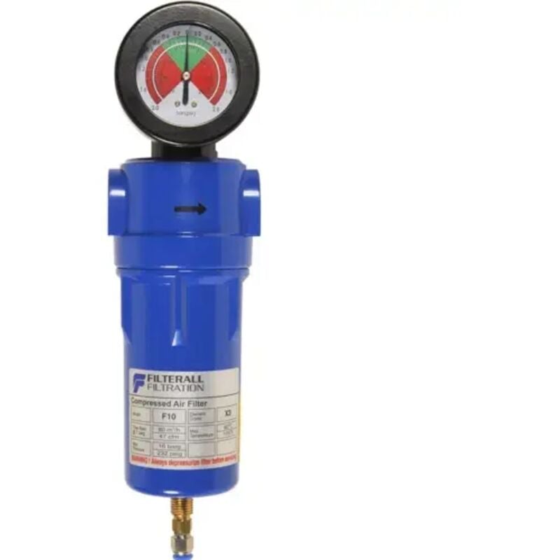 Préfiltre réseau à cartouche 1/2' grade X3 Nuair