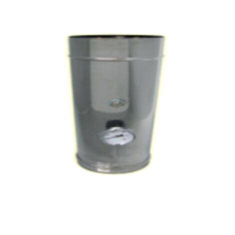 Prélèvement de fumée simple paroi inox - Ø 100