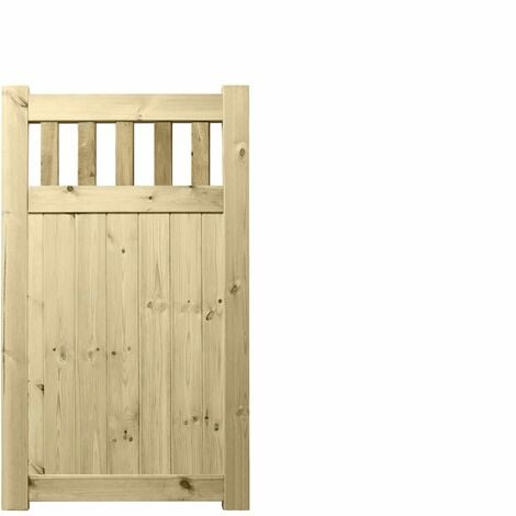 PREMIER GARDEN SUPPLIES 5ft x 3ft Premier Picket Trellis Top URBAN Pedestrian Gate