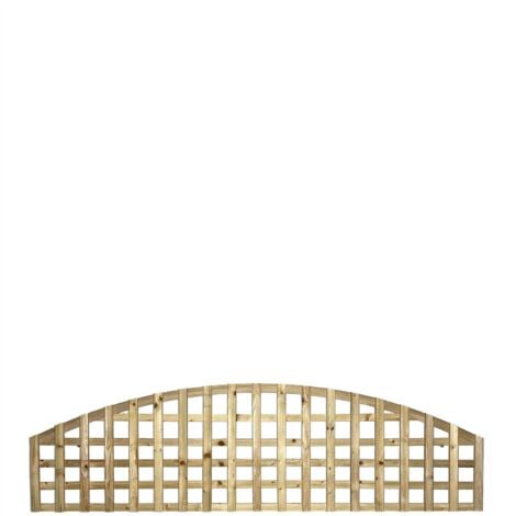 PREMIER GARDEN SUPPLIES 1ft Arch Top Privacy Square Trellis
