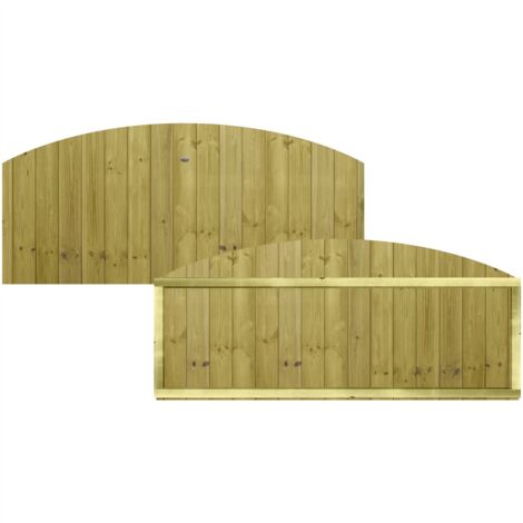Premier 6ft x 2ft Tongue & Groove Fully Framed Garden Dome Top Panel