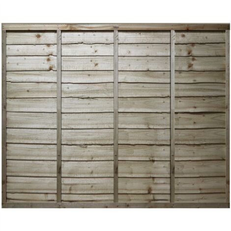 Premier 6ft x 5ft Premier Larch Lap Garden Fence Panel
