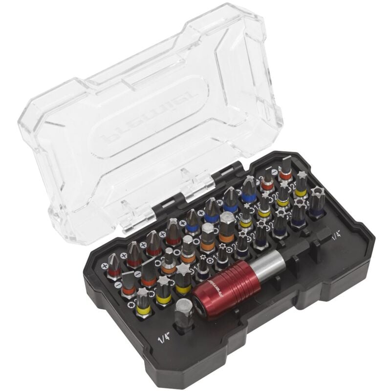 Sealey Colour-Coded Bit Set 32pc AK2110