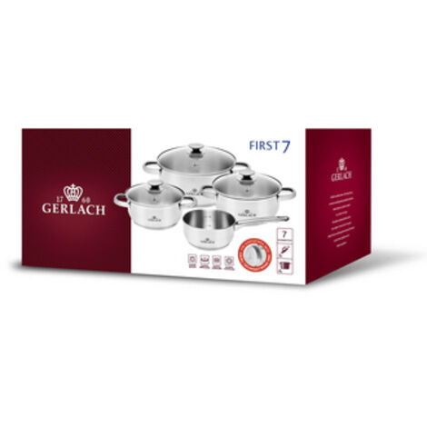 Premier ensemble de casseroles Gerlach 7 pièces