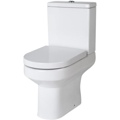 Premier Harmony Semi Flush to Wall Toilet Pan and Cistern - CHM003