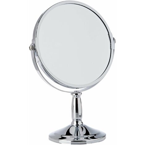 Premier Housewares 1600571 Specchio di Tabella, 15 cm, Cromo