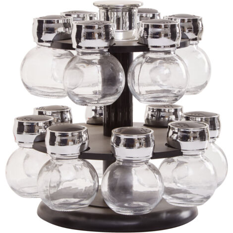Premier Housewares 2 Tier 14 Bottle Rev Spice Rack