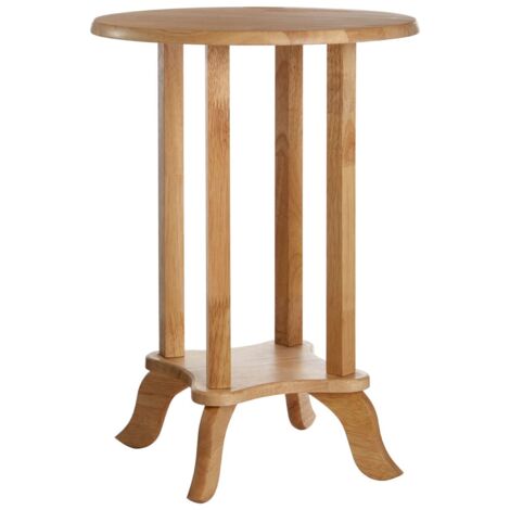PREMIER Housewares 2402246 Tavolo per Telefono, Legno Tropicale Hevea