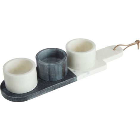 Premier Housewares 3 Pc Condiment Paddle Board Set