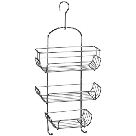 Premier Housewares 3 Tier Chrome Shower Caddy