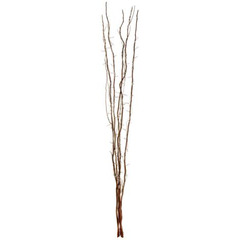 Premier Housewares 80 Interwoven Lights Natural Twigs