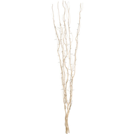 Premier Housewares 80 Interwoven Lights White Twigs