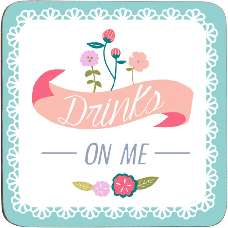 Premier Housewares Amelie Coasters - Set of 4