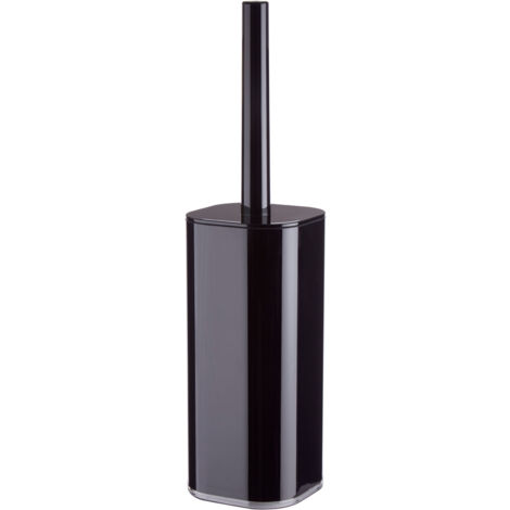 Premier Housewares Ando Black Acrylic Toilet Brush Holder