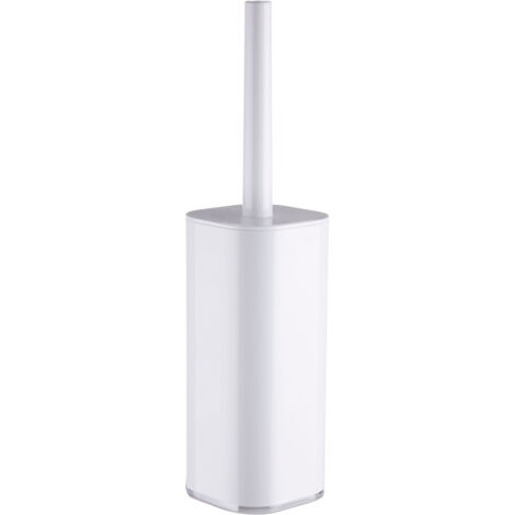 Premier Housewares Ando White Acrylic Toilet Brush Holder
