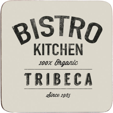 Premier Housewares Bistro Coasters - Set of 4