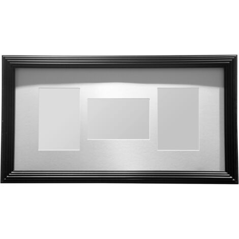 Premier Housewares Black 3 Photo Multi Photo Frame