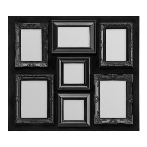 Premier Housewares Black Contemporary 7 Photo Frame