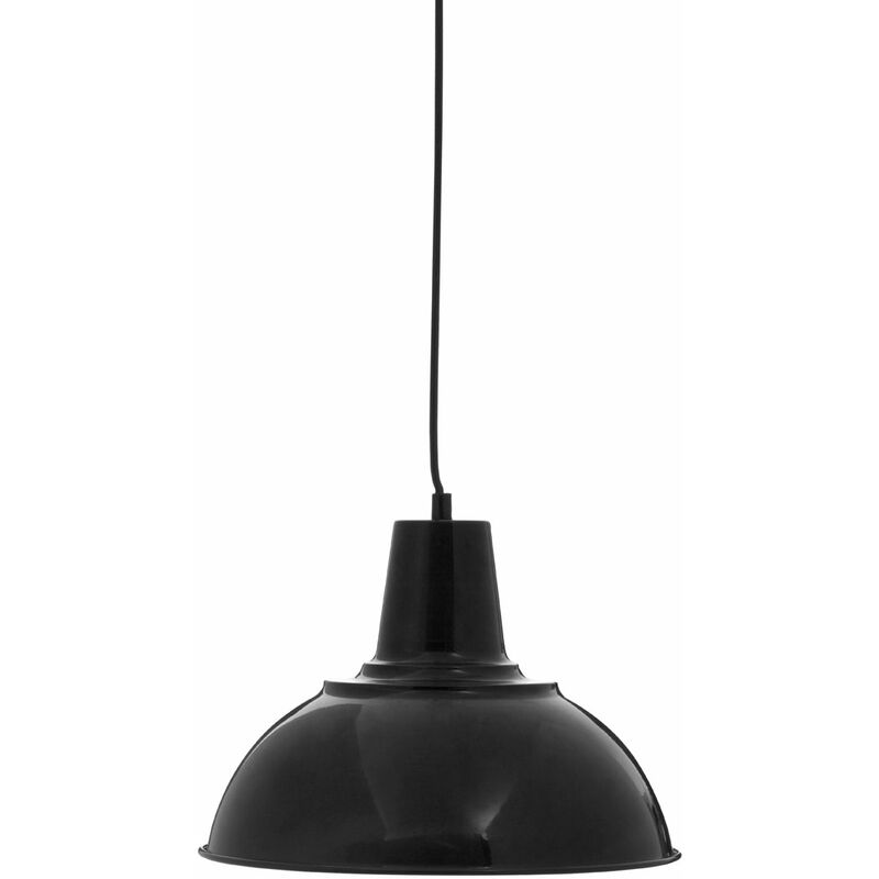 Black Finish Pendant Light Modern Elegant Ceiling Light Chandelier 30 x 30 x 120 - Premier Housewares