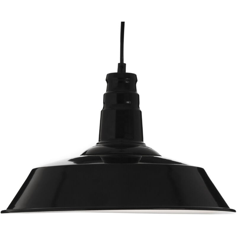 Black Finish Pendant Light Modern Elegant Ceiling Light Chandelier 36 x 36 x 120 - Premier Housewares
