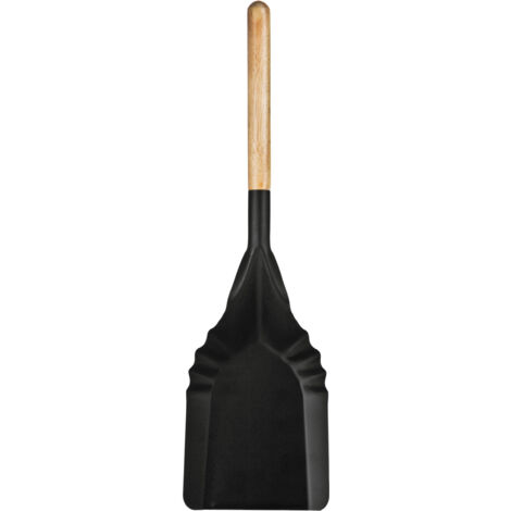 Premier Housewares Black Shovel with Wooden Handle