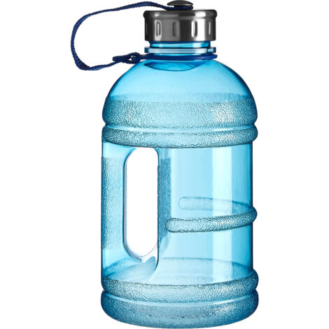 Premier Housewares Blue 1500ml Sports Drinking Bottle