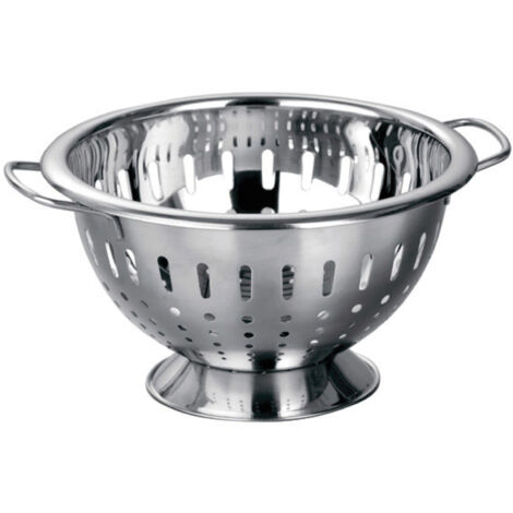 Premier Housewares Brushed Stainless Steel Finish Colander